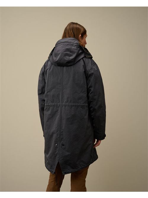 outerwear long jkt in micro kei C.P. COMPANY | CMOW227A-110089G995